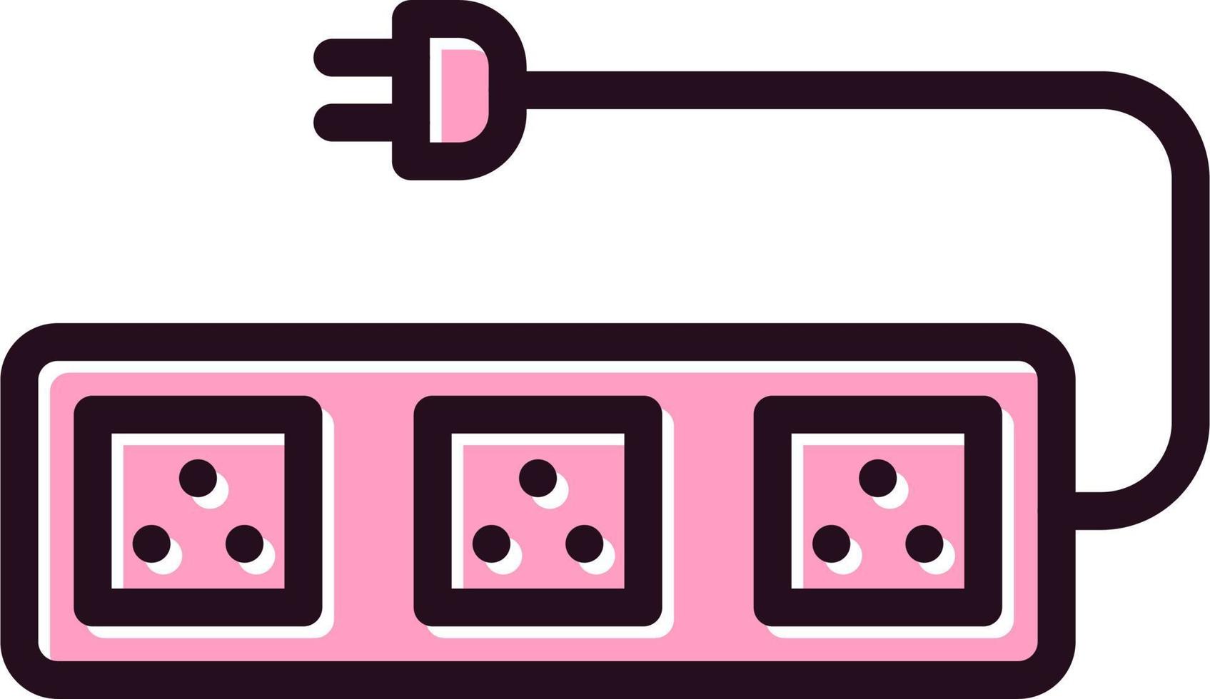 Power Strip Vector Icon