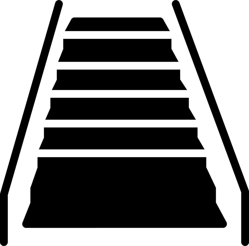 icono de vector de escalera mecánica