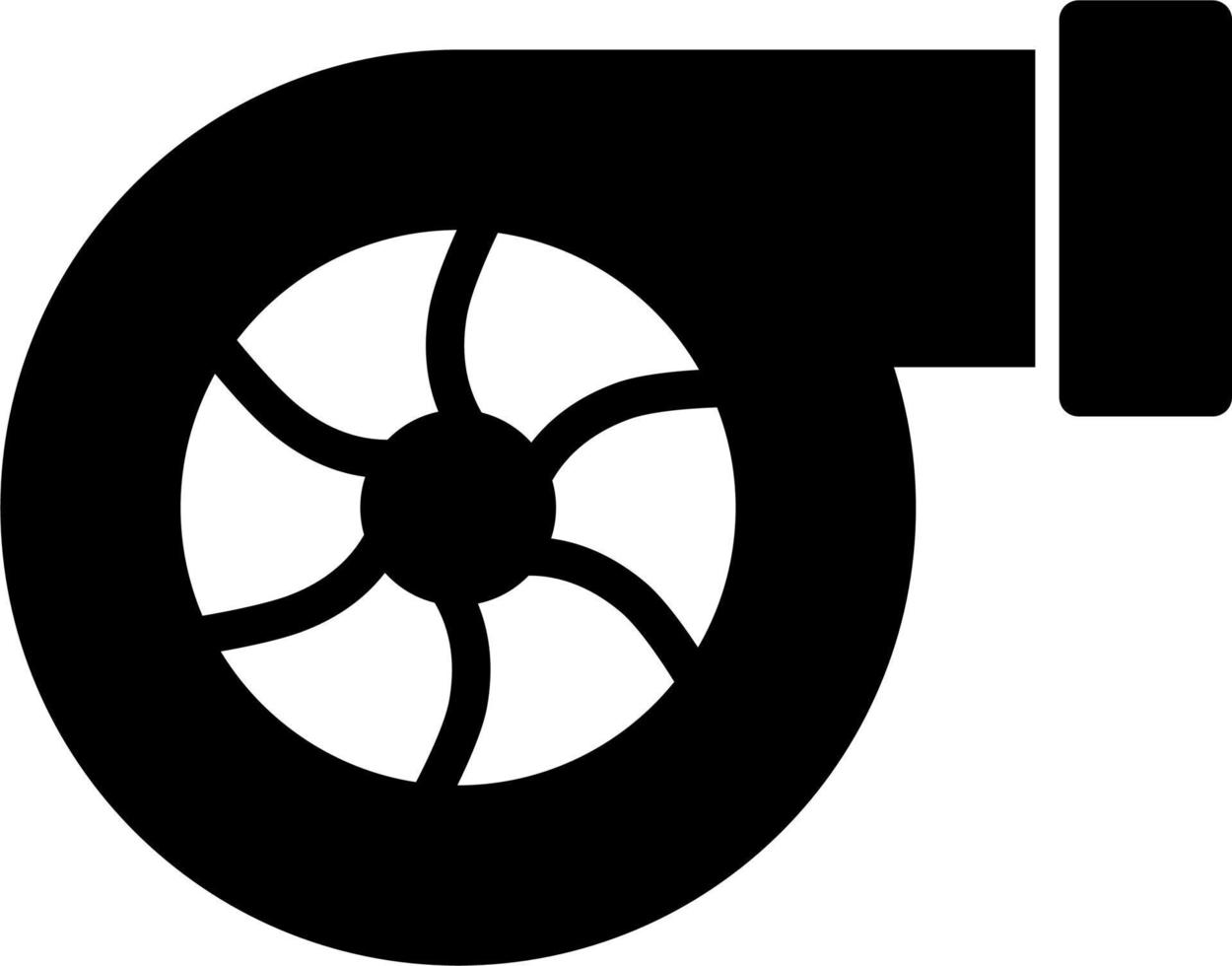 icono de vector de turbina