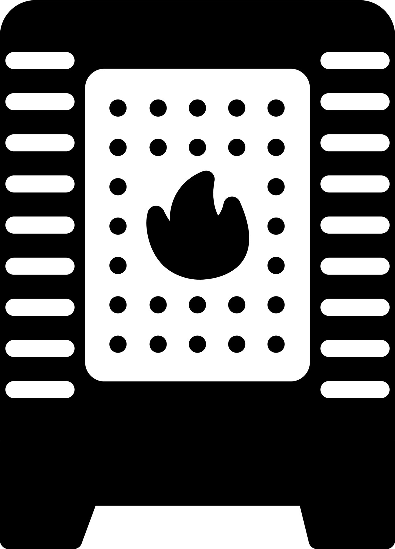 Heater Vector Icon 21062304 Vector Art at Vecteezy