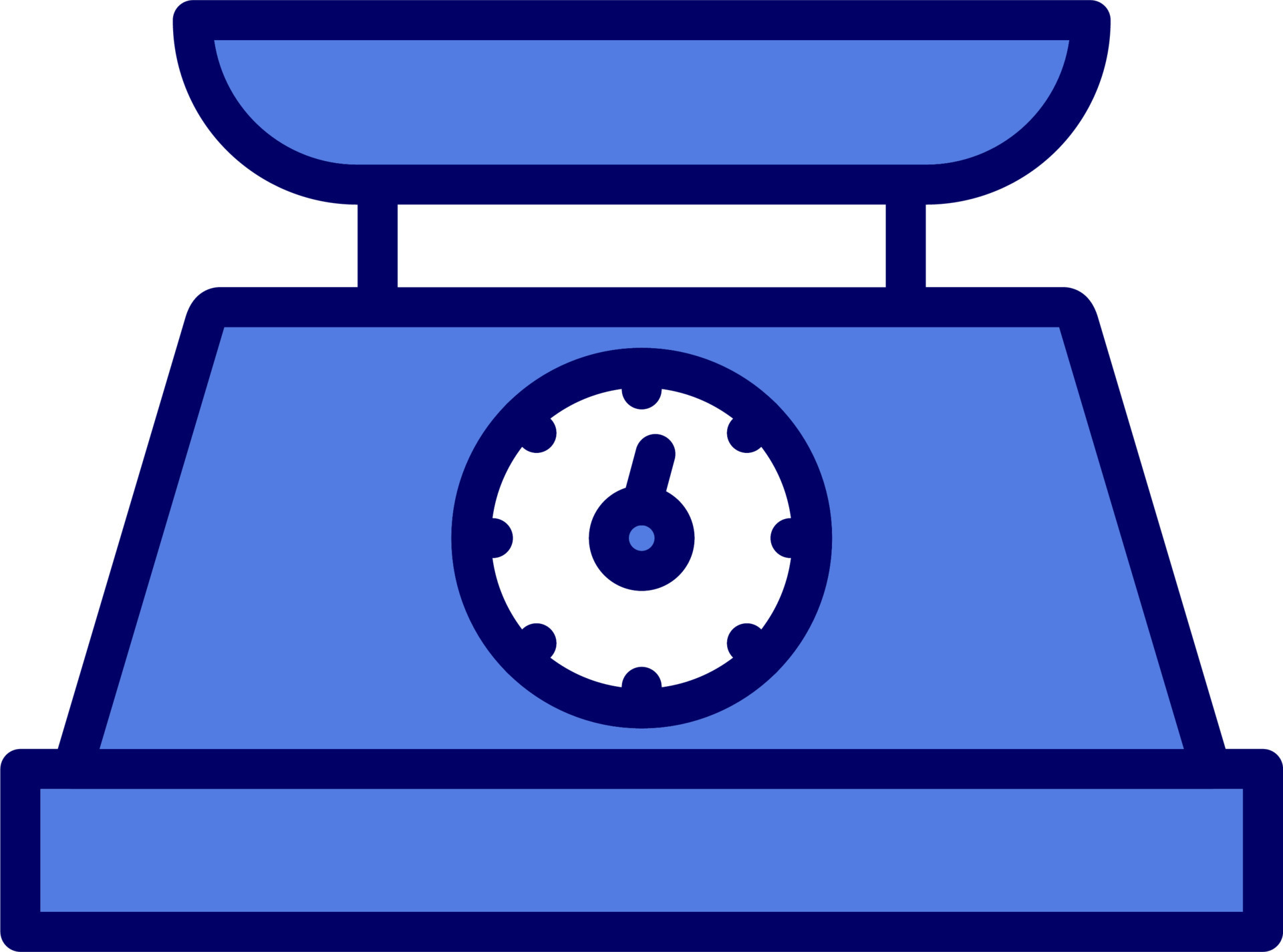 Weight Scale Vector Icon 21062353 Vector Art at Vecteezy