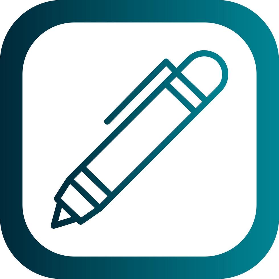 Ballpoint Vector Icon Design