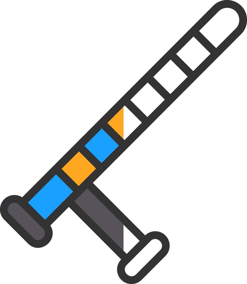 Baton Vector Icon Design