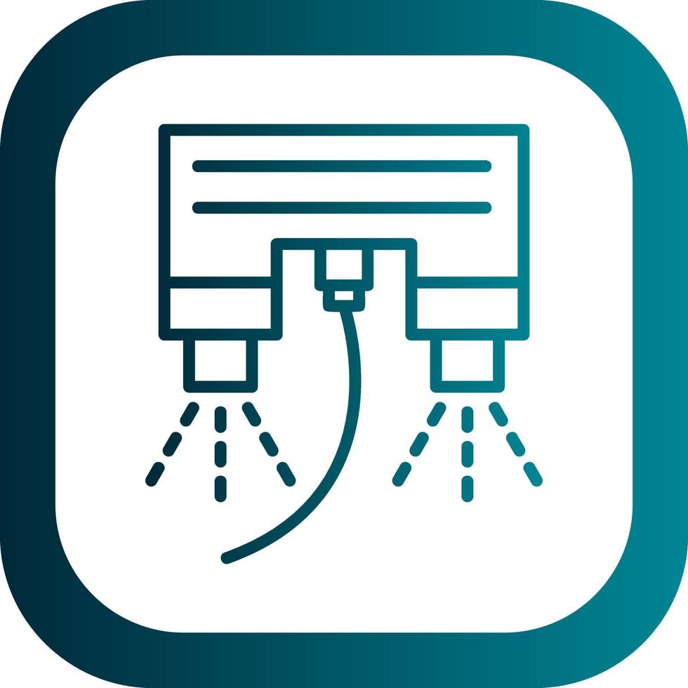 Flyboard Vector Icon Design