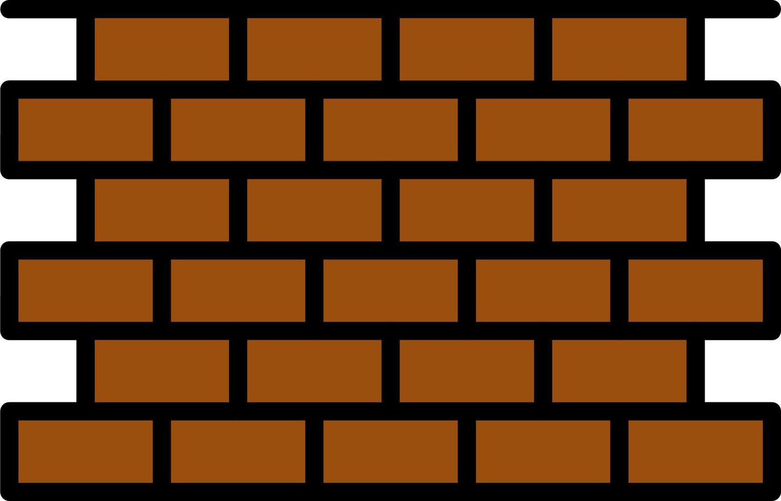 Brickwall Vector Icon