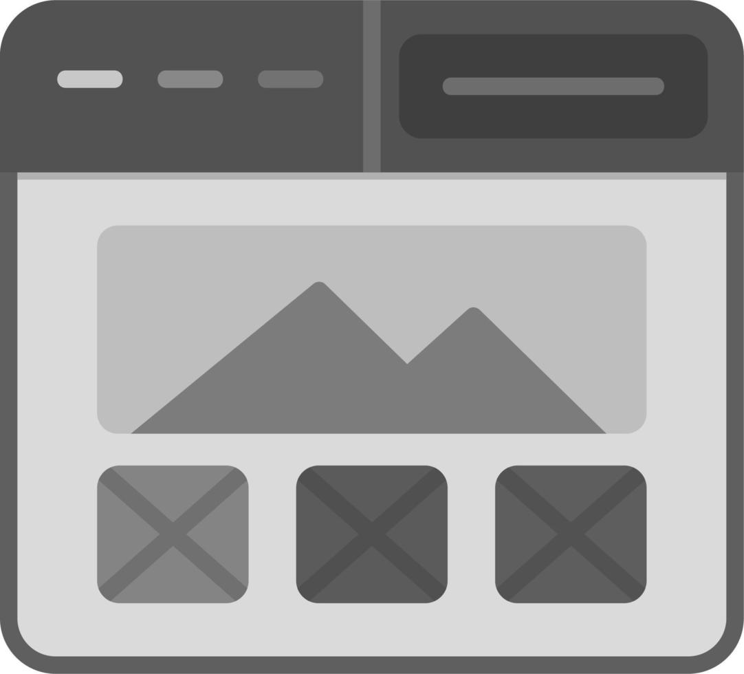 Wireframe Vector Icon