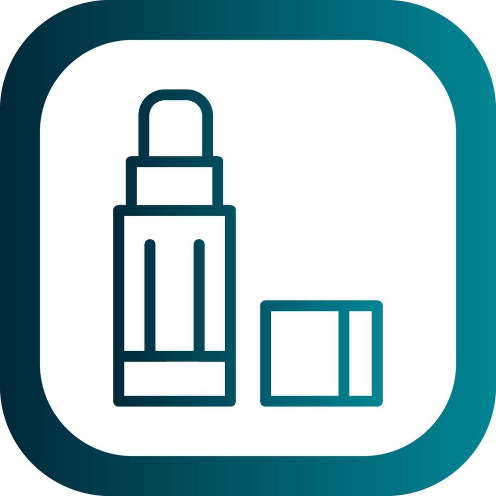 Glue Stick Vector Icon Design