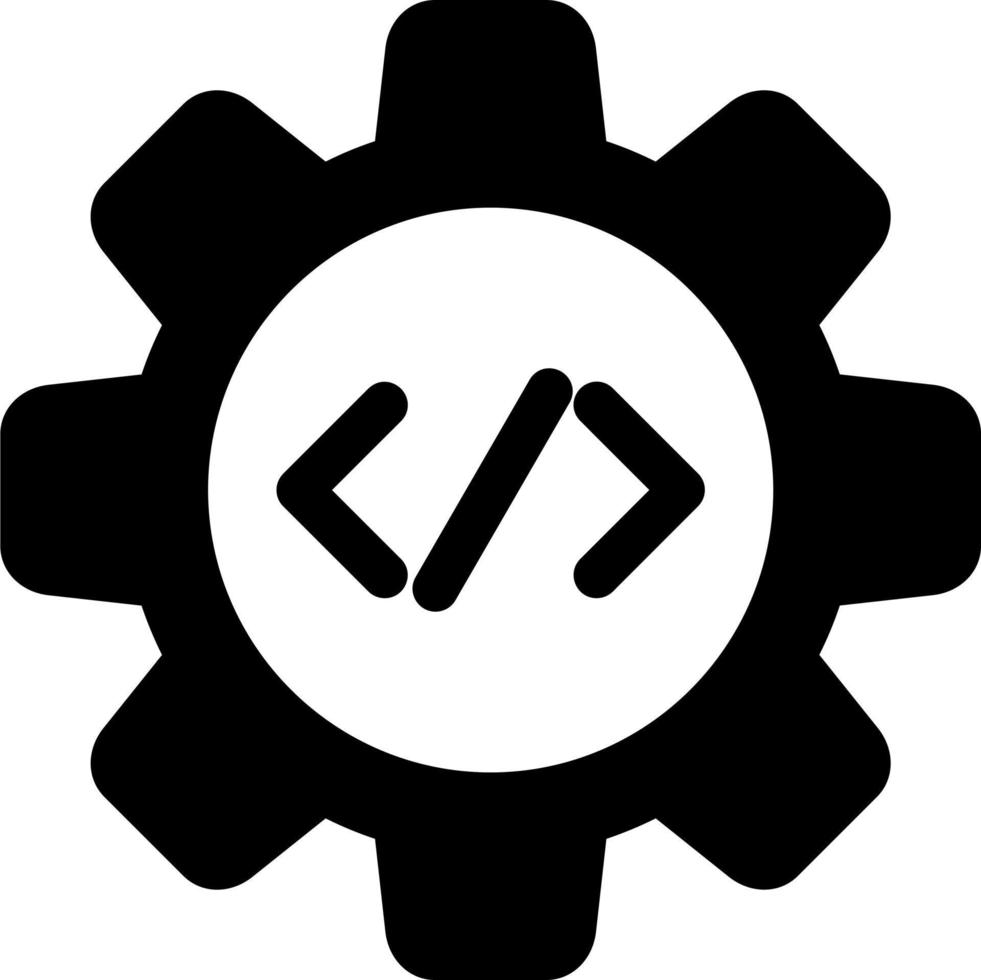 código mejoramiento vector icono