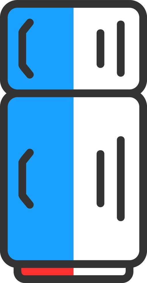 Fridge Vector Icon Design