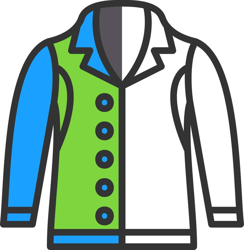 Coat Vector Icon Design