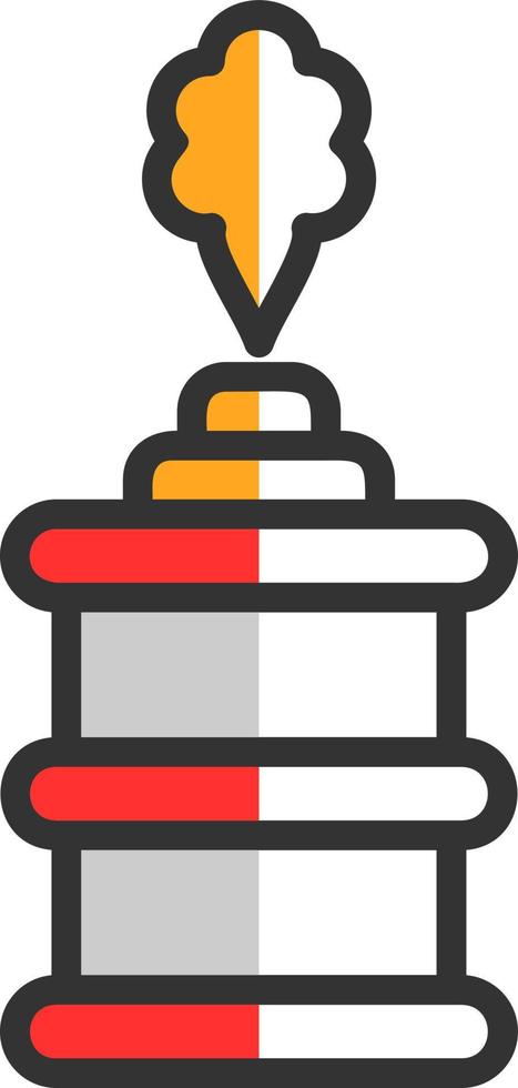 Tear Gas Vector Icon Design