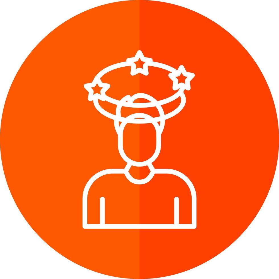 Dizzy Vector Icon Design
