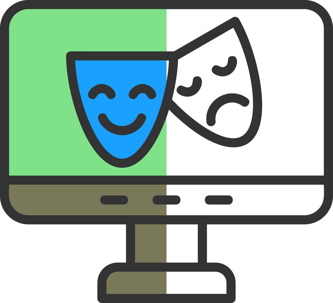Drama Vector Icon Design