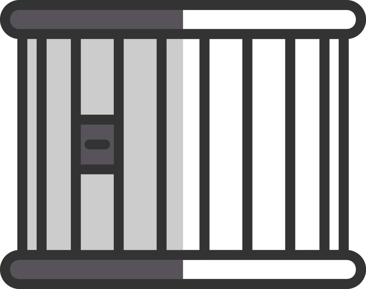 Jail Vector Icon Design