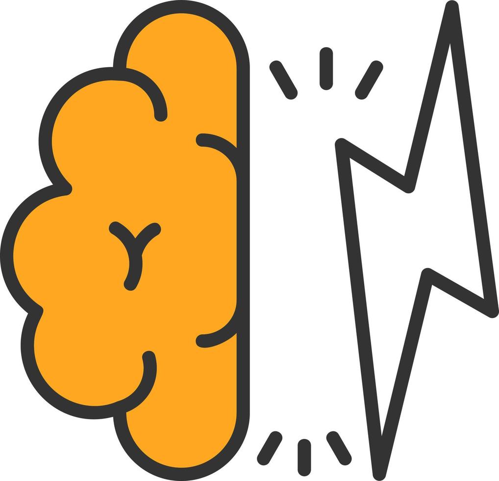 Brainstorm Vector Icon Design