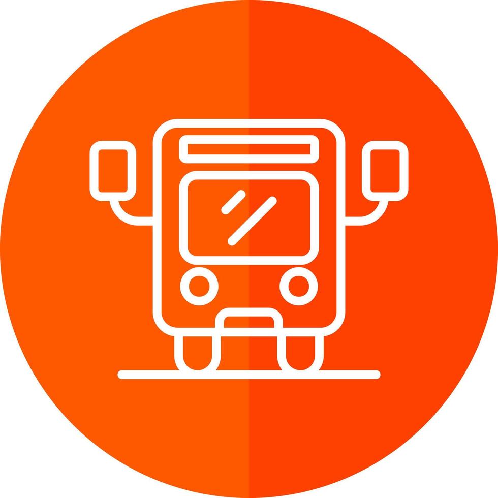 Bus Vector Icon Design