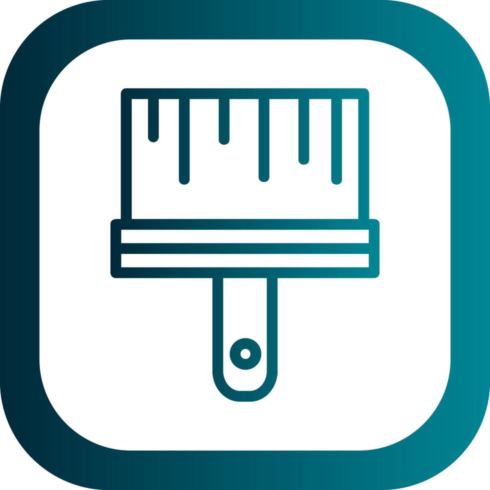 Paint Brush Vector Icon Design