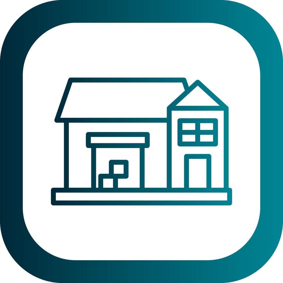 Warehouse Vector Icon Design