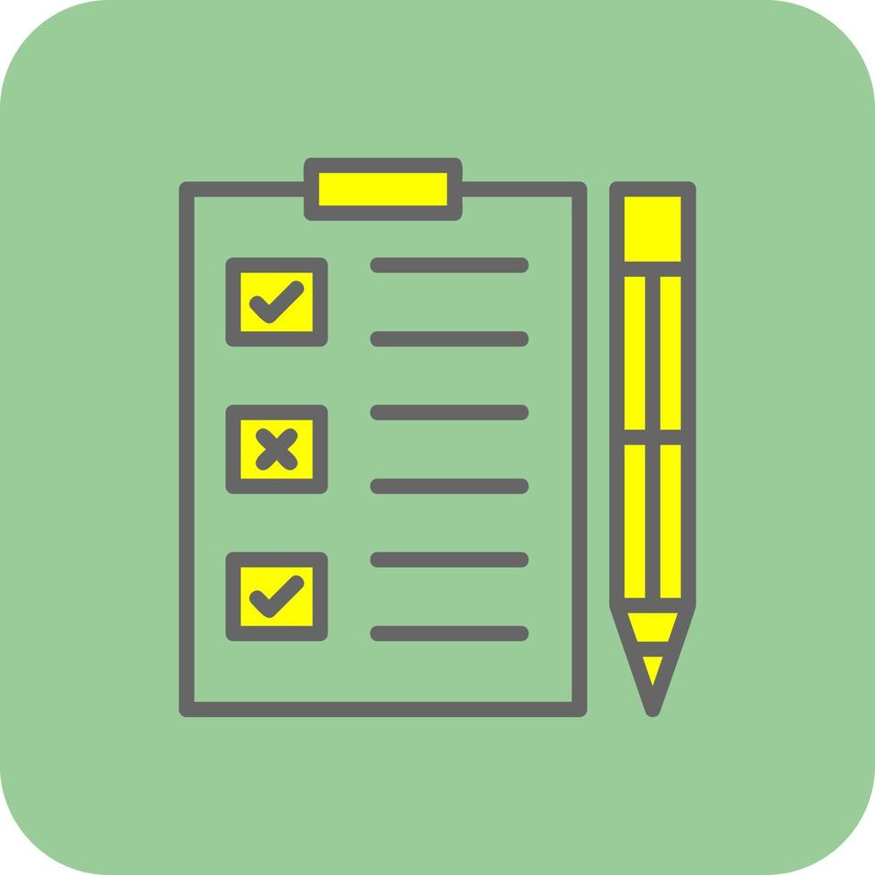 Assessment Vector Icon Design