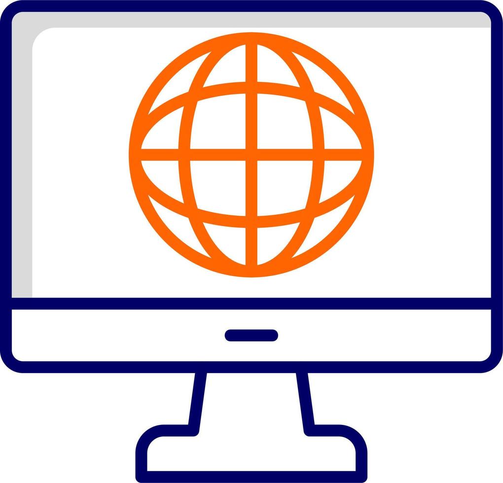 Global Online Vector Icon