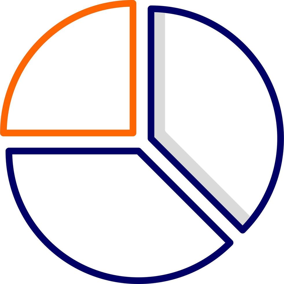Pie Chart Vector Icon
