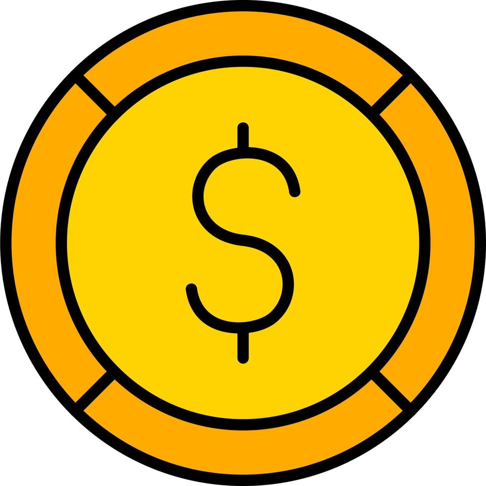 Coin Vector Icon