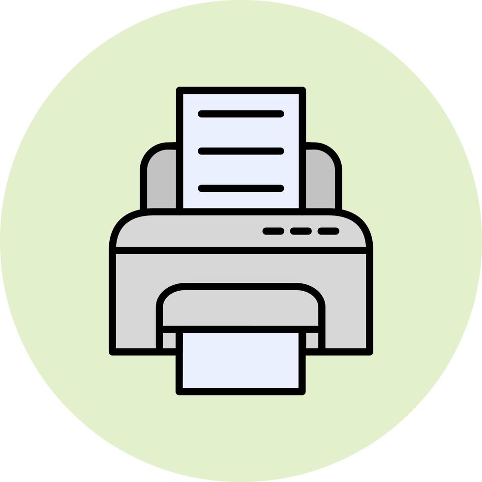 Printer Vector Icon