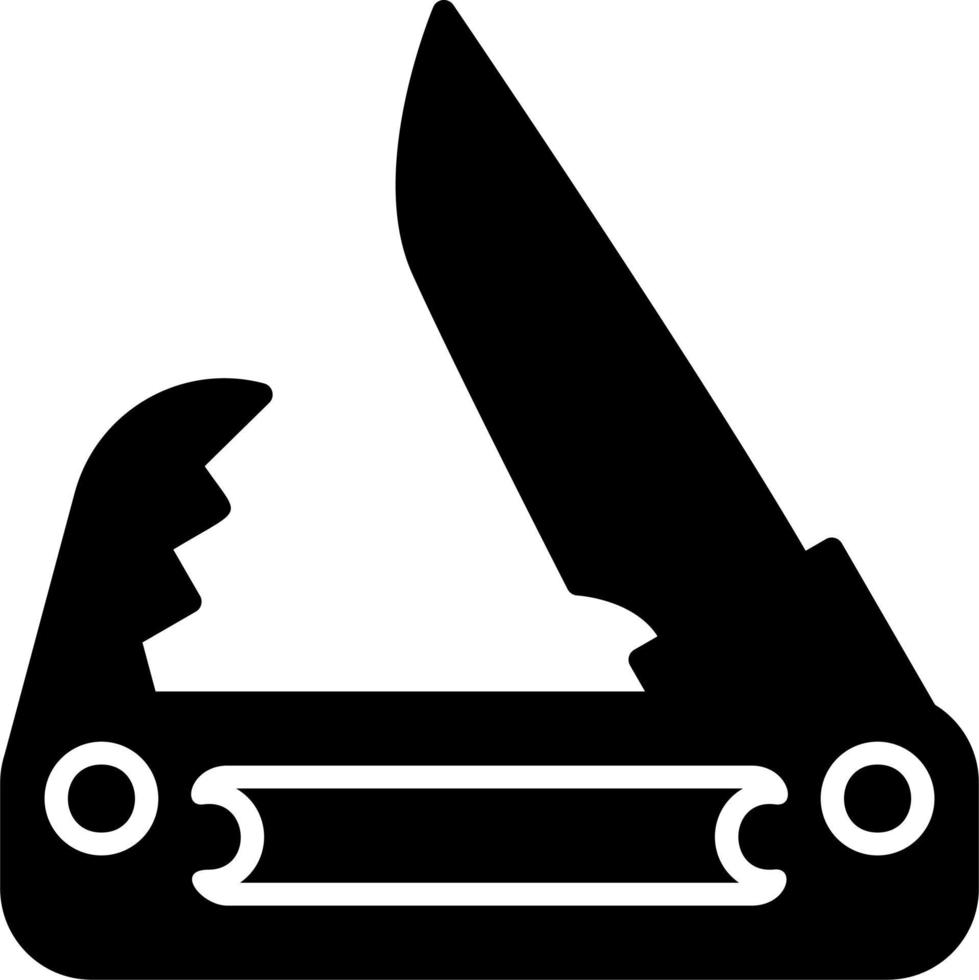 Pocket Knife Vector Icon