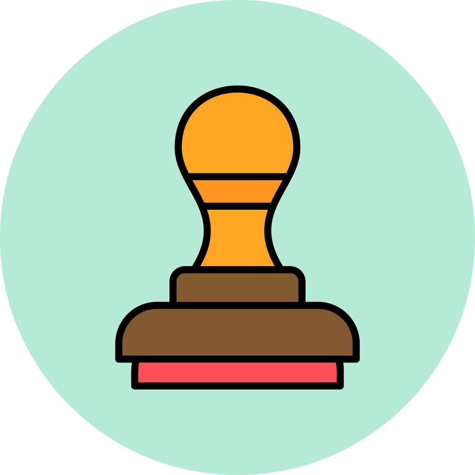Stamp Vector Icon