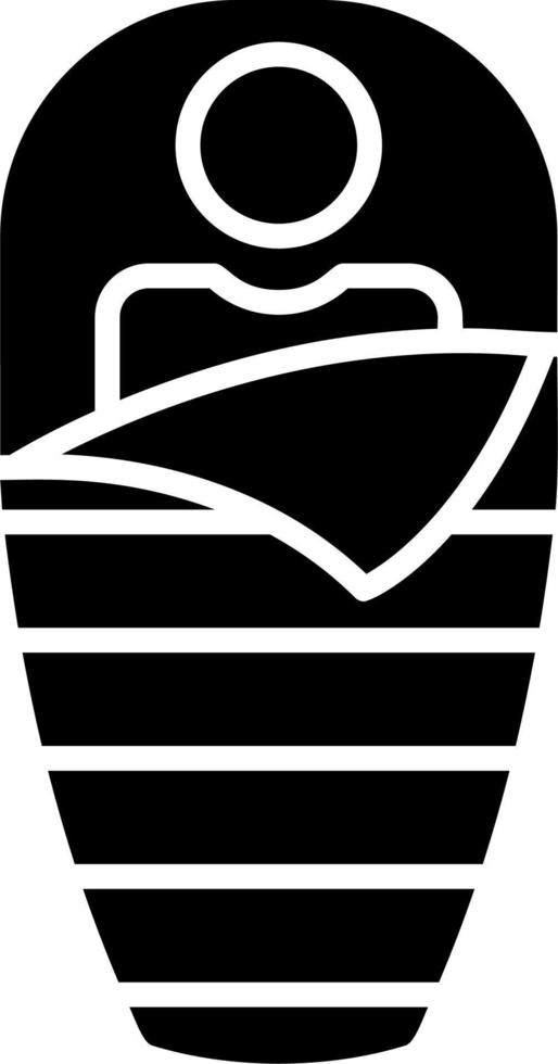 Sleeping Bag Vector Icon