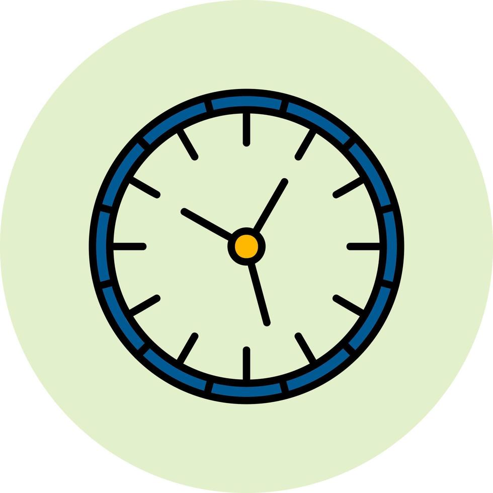 icono de vector de reloj