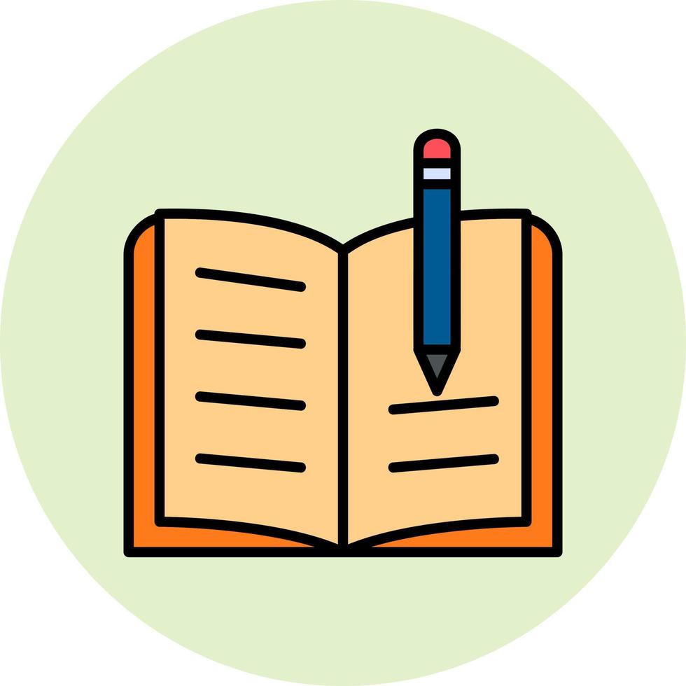 Homework Vector Icon