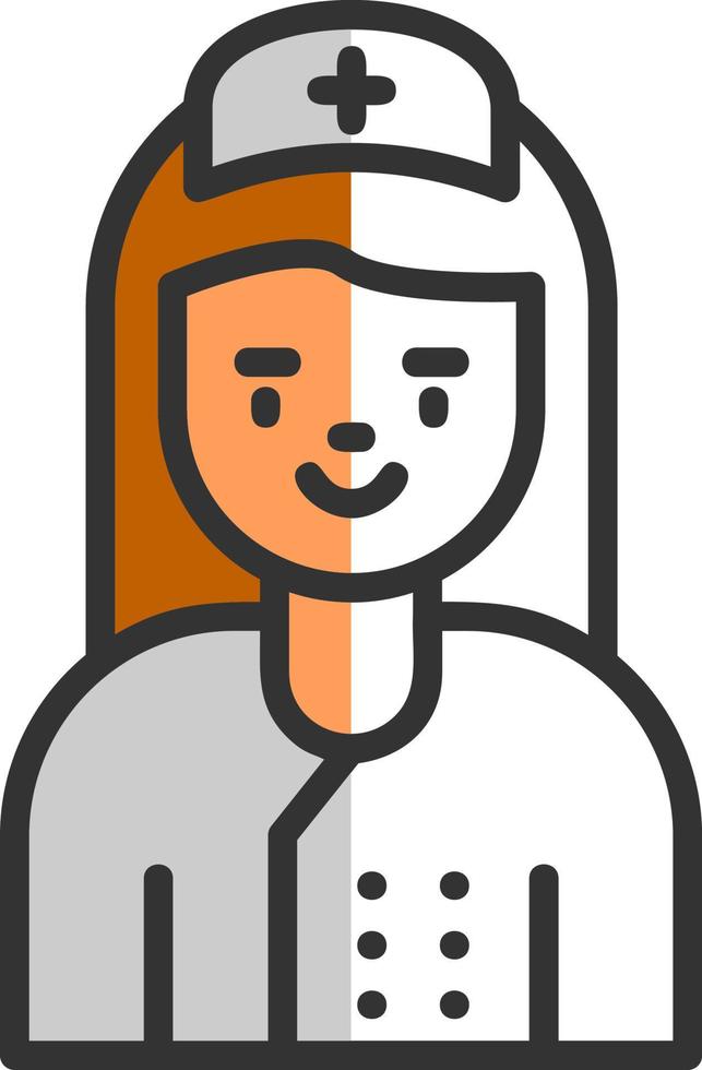 Nurse Vector Icon Design