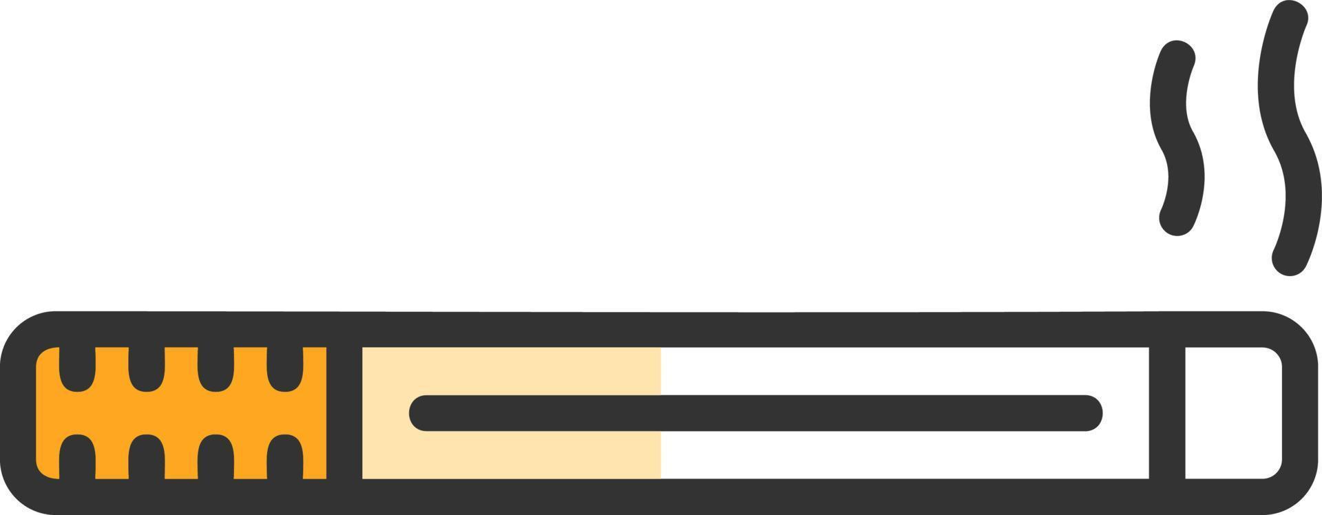Cigarette Vector Icon Design