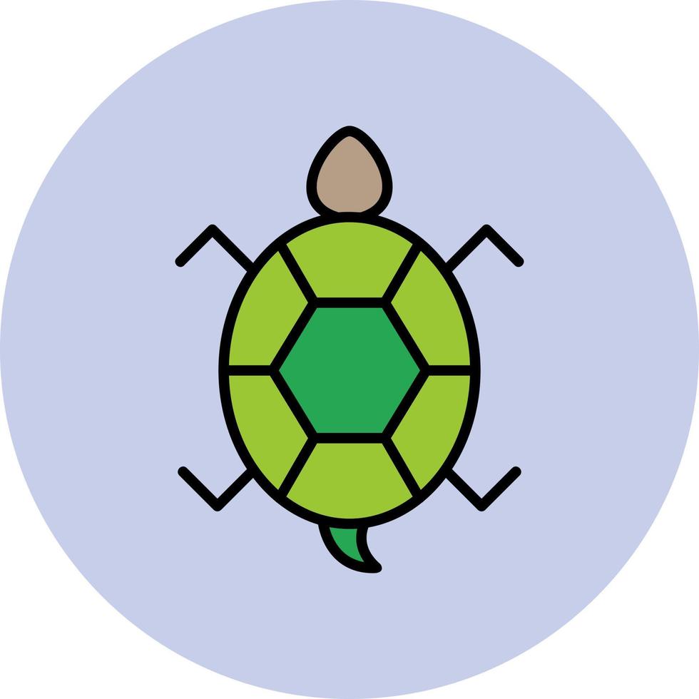 icono de vector de tortuga