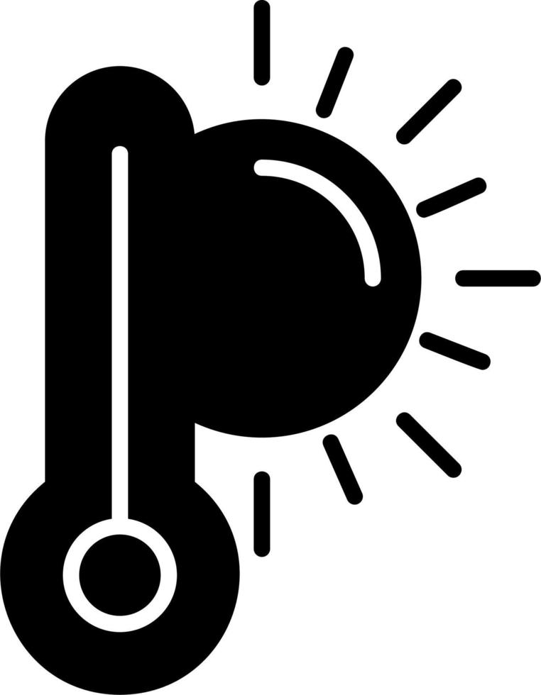 High Temperature Vector Icon