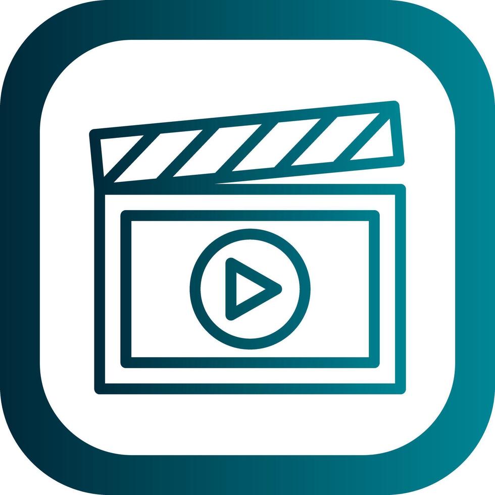 Video Making Vector Icon Design