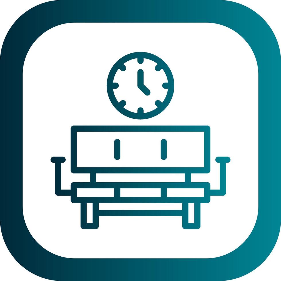 Waiting ROom Vector Icon Design