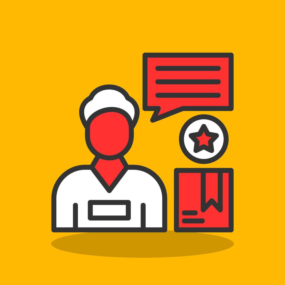 Feedback Vector Icon Design