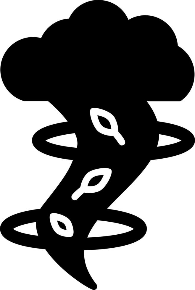Tornado Vector Icon