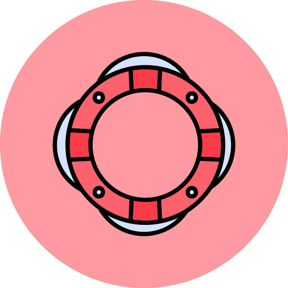 Life Preserver Vector Icon