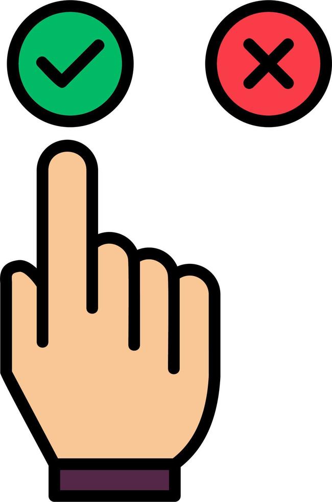 Good Choice Vector Icon