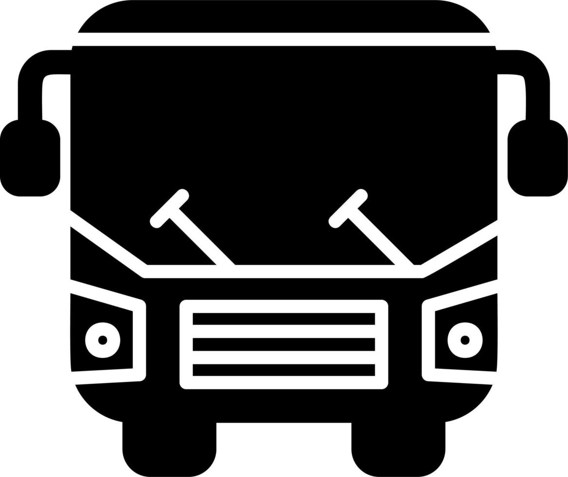 icono de vector de bus