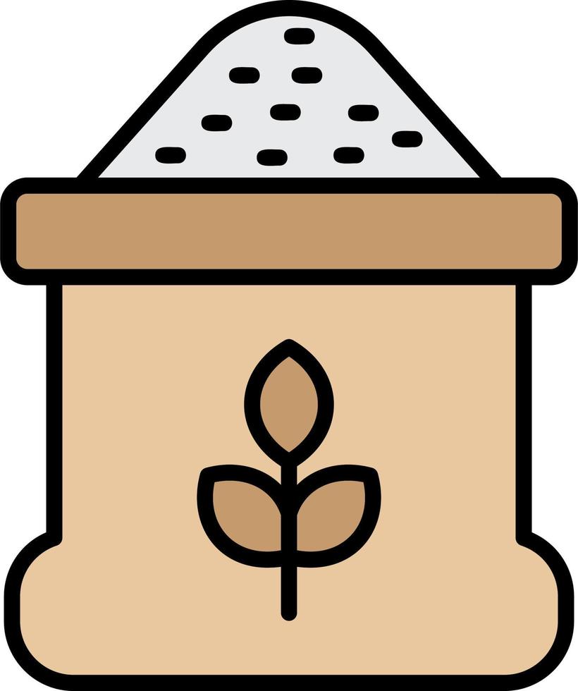 Wheat Flour Vector Icon
