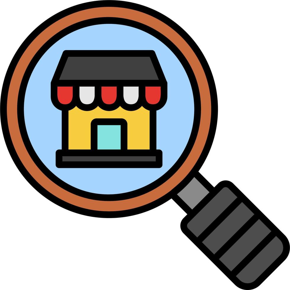 Grocery Store Vector Icon