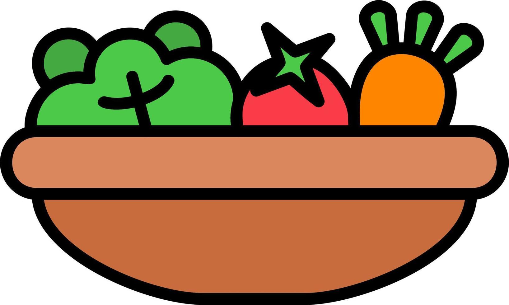 icono de vector de verduras