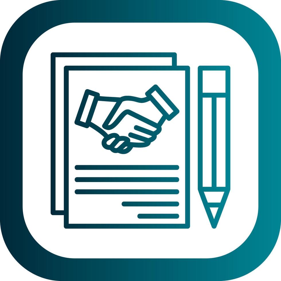 Agreement Vector Icon Design