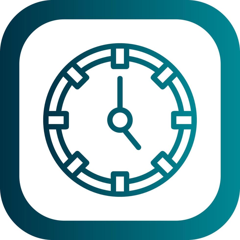 Clock Vector Icon Design