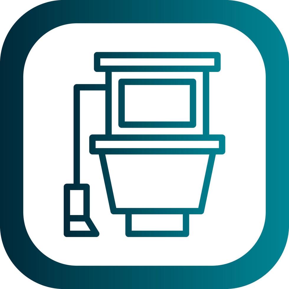 Toilet Vector Icon Design