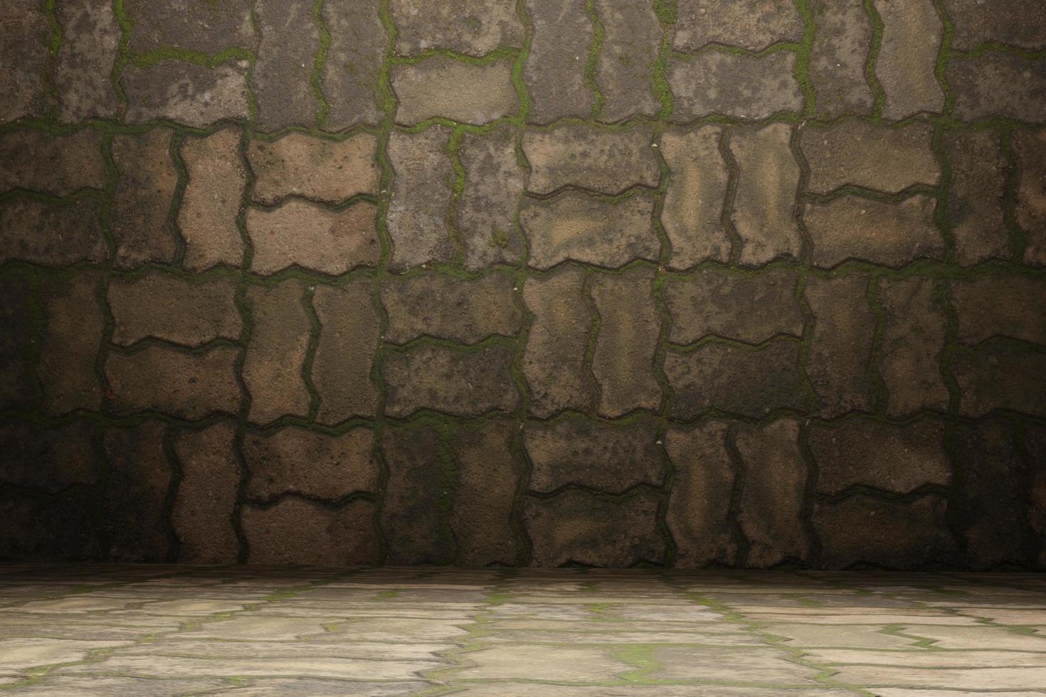 3d realistic grunge wall texture background stone photo